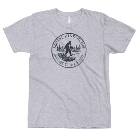 Social Distancing Before It Was Cool (Bigfoot) T-Shirt