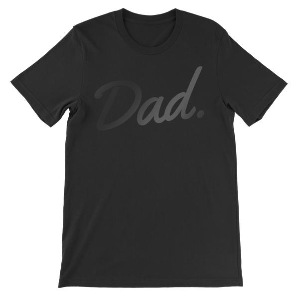 Dad Script Black – Classic Dad