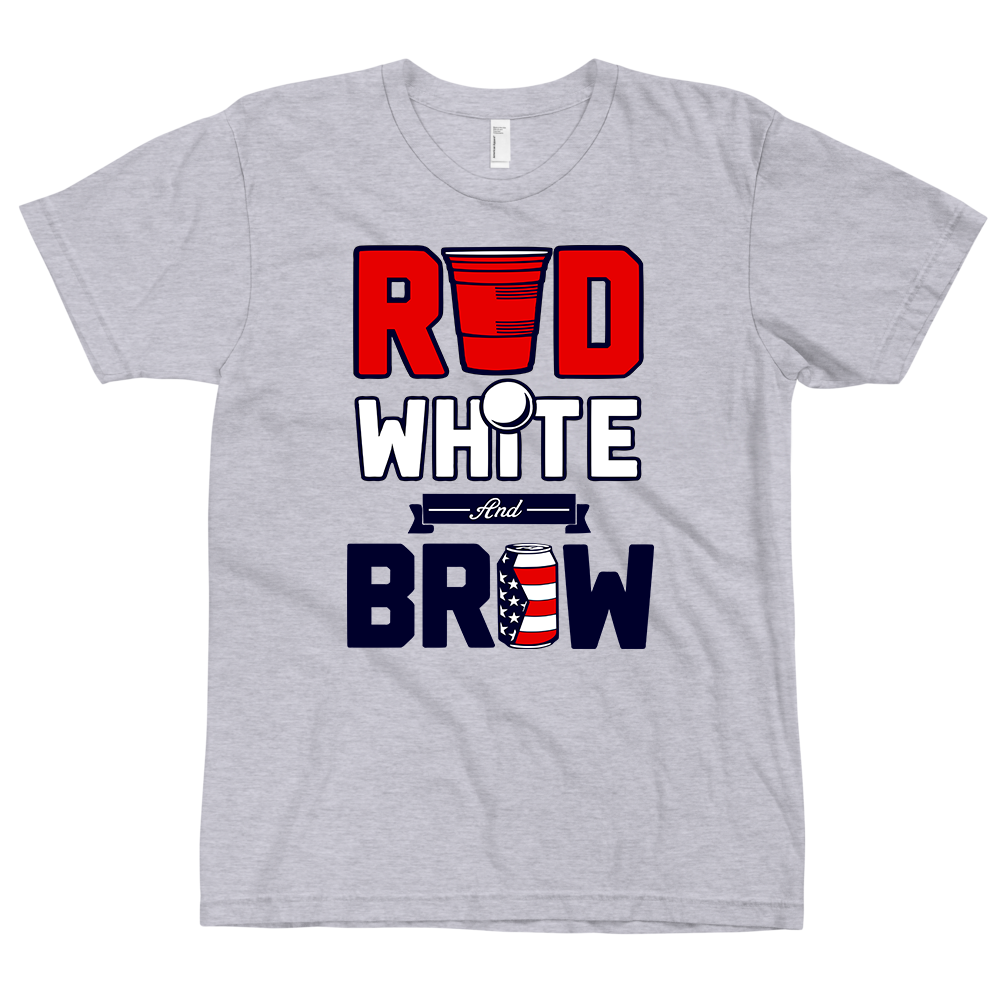 The Original Red, White & Brew Beer Pong T-Shirt